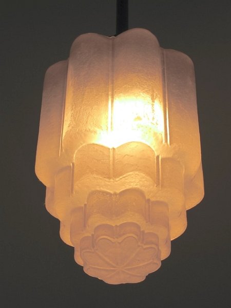 Livingroom antique Art Deco lighting 